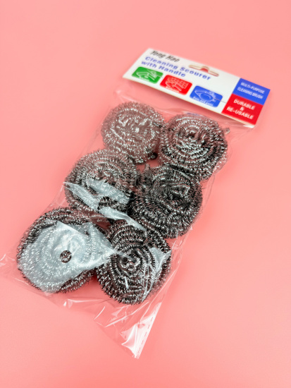 Набор металлических губок 6шт OLS-033А-19