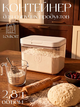 Контейнер с крышкой 2,8л OLS-D980