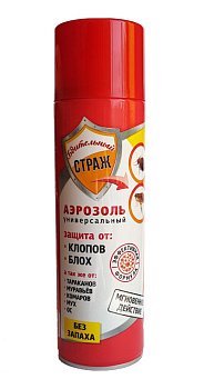 Аэрозоль от всех насекомых 400мл Универсальный Бдительный СТРАЖ
