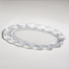 БЛЮДО СЕРВИРОВОЧНОЕ "CRYSTAL PEARL" 25,5Х16,5 СМ (675-110)