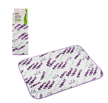 Коврик для сушки посуды из микрофибры MDM Promo LAV 50*35см 100695 Коврик для сушки посуды из микрофибры MDM Promo LAV 50*35см 100695