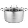 Кастрюля 3,1л, нержавеющая сталь, НМ 51118 (18см)