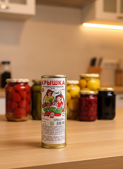 Крышка "Урожай" Твист 58 золото (20шт)