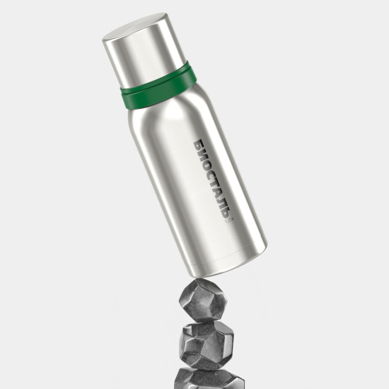 Термос "BIOSTAL-Охота" у/г с двумя чашками NВА-1000