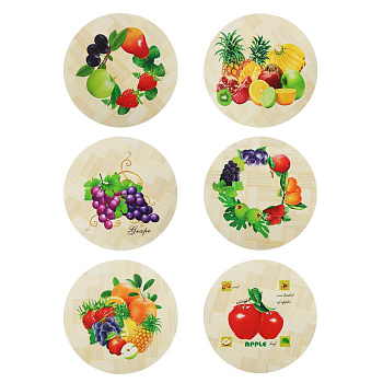 Подставка под горячее бамбук 14x14см 888-021