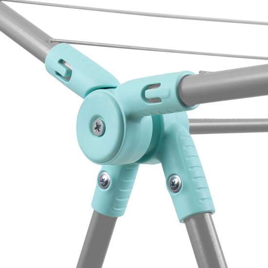 Сушилка для белья напольная 21м арт. СБ8/С серебряный