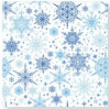 Салфетки Лилия 33*33 "Вьюга" 2сл 20л (1503)