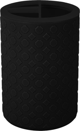 Подставка для зубных щеток Plast Team BLACK РТ502310028