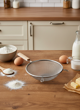 Сито с деревянной ручкой 16см OLS-432-18