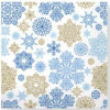 Салфетки Pedro Prestige 33*33 Вальс снежинок 3сл20л 1061