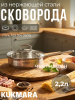 Сковорода линии "Орион" 2,2 литра, диаметром 24 см, со стеклянной крышкой ORN-FP2224G
