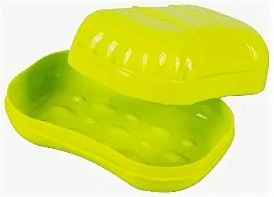 Мыльница дорожная "Фигурная" (уп.30) М916 цвет микс