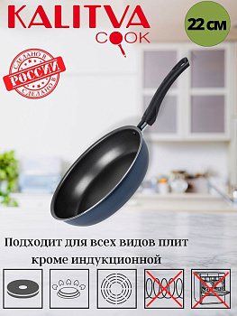 67221 Сковорода 22 без крышки "Сатин" 67221 Сковорода 22 без крышки "Сатин"