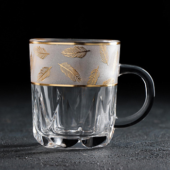 Кружка 200мл Золотое перо Стил 1335/642SL