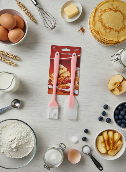 Набор кисточка+лопатка OLS-014-4