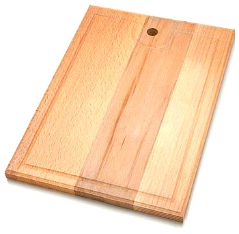 Доска разделочная с канавкой большая 09-1