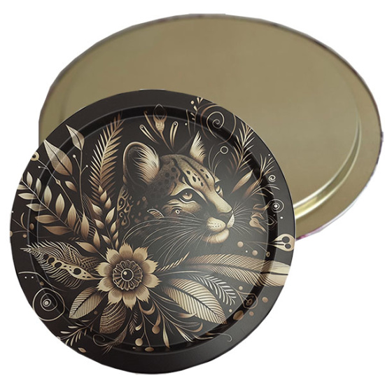 Поднос сервировочный жестяной "Лео" 310*310*17мм ID10092