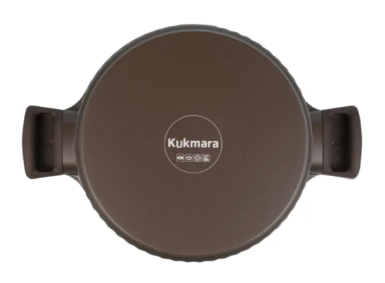 Кастрюля 4,2л со стеклянной крышкой, АП линия "Stella" (mokko) ксм42а 