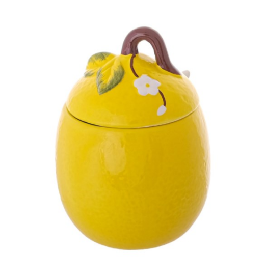 Ёмкость для сыпучих продуктов с ложкой Repast Rich harvest Лимон 10.8*10.8*13 см, HF23B06 61461