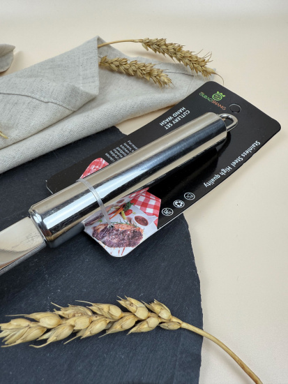 Лопатка с прорезями серебро  OLS-391-8