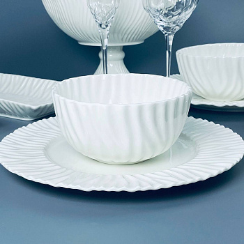 Набор из 6 салатников 15см САВАННА в под.уп.(х6)Фарфор 305-308