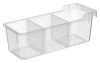Контейнер для хранения с разделителями "Cypress" 5л, 145х380х140мм (бесцветный) 221331901/00 Контейнер для хранения с разделителями "Cypress" 5л, 145х380х140мм (бесцветный) 221331901/00