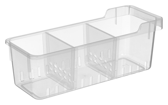 Контейнер для хранения с разделителями "Cypress" 5л, 145х380х140мм (бесцветный) 221331901/00 Контейнер для хранения с разделителями "Cypress" 5л, 145х380х140мм (бесцветный) 221331901/00