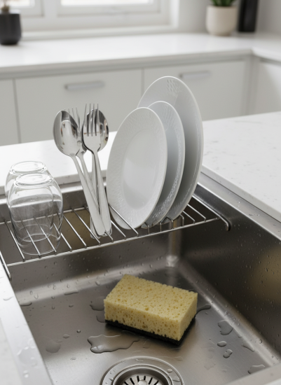 Губка бытовая для акриловых ванн гх064 (уп.40шт)