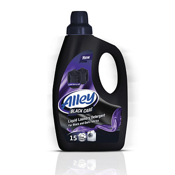 Средство для стирки жидкое 1,5л Для черных тканей ALLEY