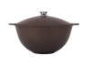 Казан для плова 7л АП (кофейный мрамор) кмк75а..