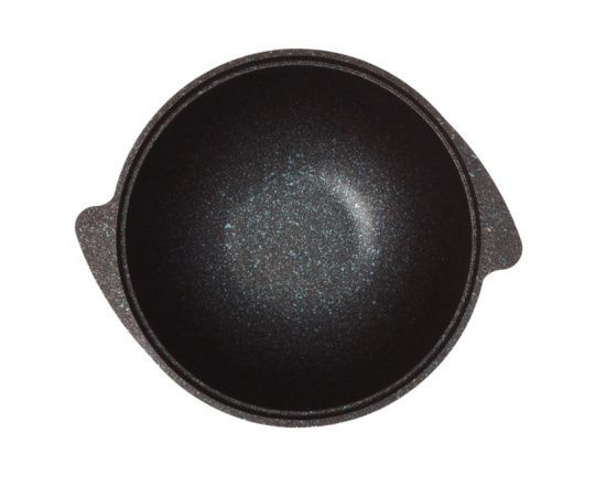 Казан для плова 4,5л со стекл крышкой, АП линия "Granit ultra" (blue) кгг47а