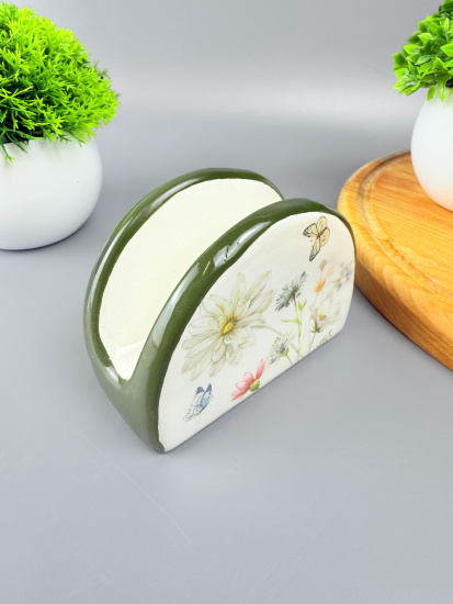 Салфетница 10*7*4,5см "Полевые цветы" 527-320