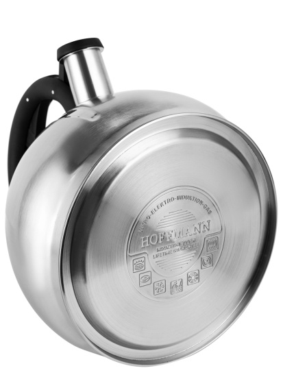 Чайник для плиты со свистком 3,0л черная ручка НМ 55199