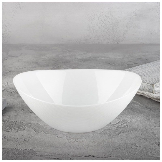 Салатник Al Dente, объём: 900 мл, размер: 20*18,5*7 см, из опалового стекла 107082