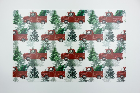 Салфетка сервировочная 26*41см Елочки 14523