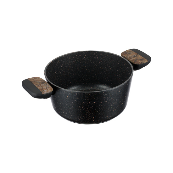 Кастрюля 4,3л с крышкой 24см Linea ALBERO (индукция) 62-1424