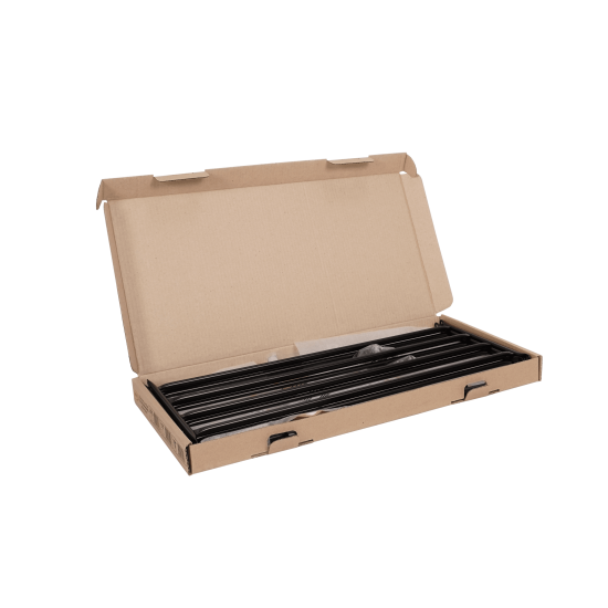 Подставка для обуви "Альфа 23" (Черный) (3-х полочная,60см)