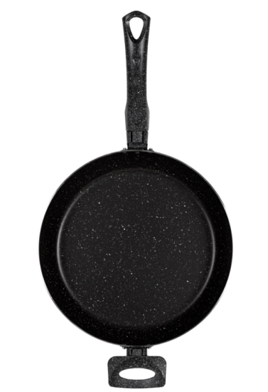 Сотейник 260 мм, 2 руч., б/кр, а/п. Easy Stone. Алюминий марки А5 6926152