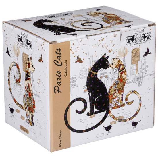 КРУЖКА LEFARD "ПАРИЖСКИЕ КОТЫ" 420 МЛ (КОР=36ШТ.) (104-829)