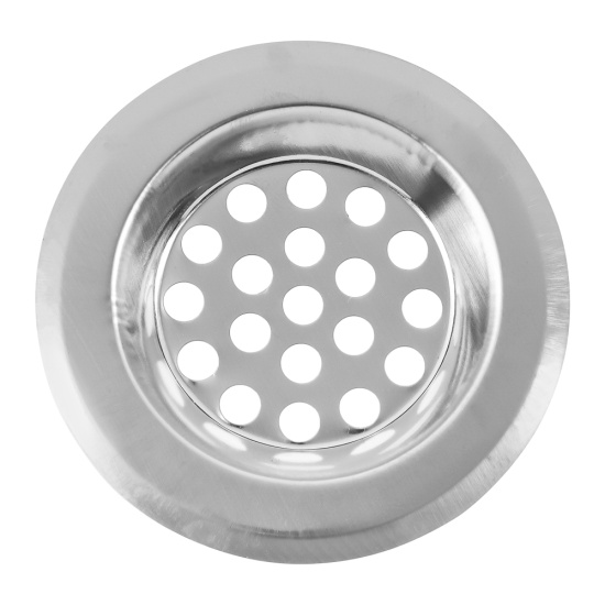 Сито-фильтр для раковины 6см, нерж.сталь 889-412