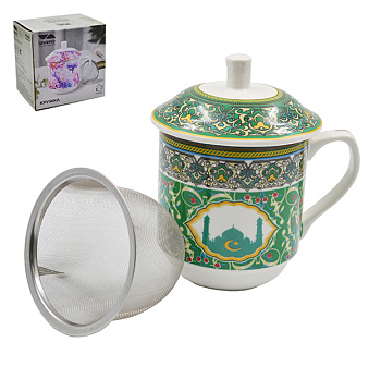 Кружка заварная Lavenir 275 мл GM18-ZSV02 в под. упак., фафор 86337