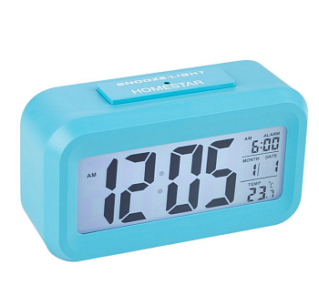 Часы электронные HOMESTAR HS-0110 синие 104306,, Часы электронные HOMESTAR HS-0110 синие 104306,,