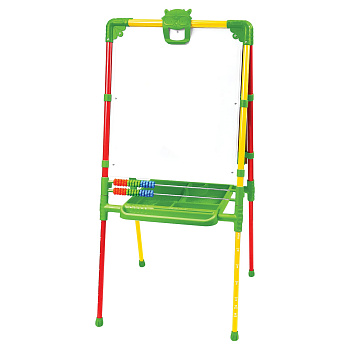 Доска знаний-мольберт двусторонний (М2/СФ2 желто-красный)