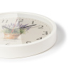 3027-042 (10) Часы настенные круг d=30см, корпус белый "Лаванда", Рубин