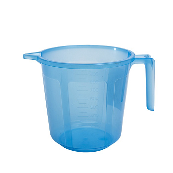 Кружка мерная 1,0л. (пластмассовая) Бр.4.28