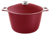Кастрюля 10,0л ДП (бордо) к101б