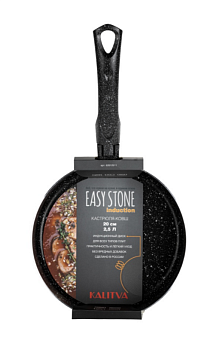 Кастрюля 2,5 л, 200 мм, 1 руч, б/кр, а/п. Easy Stone Induction. Алюминий марки А5 62612511 Кастрюля 2,5 л, 200 мм, 1 руч, б/кр, а/п. Easy Stone Induction. Алюминий марки А5 62612511