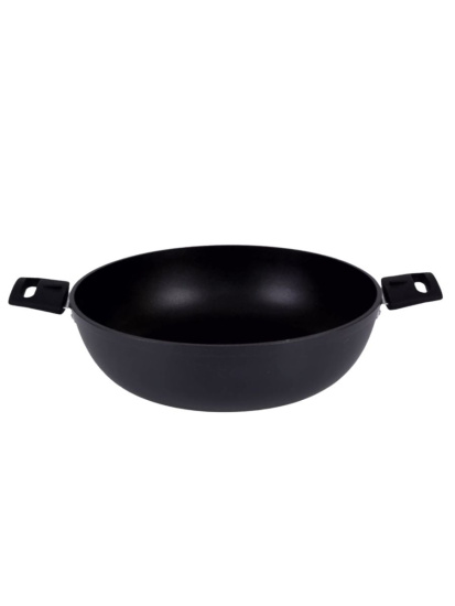 Сковорода - сотейник 300/85 со стекляной крышкой,антипригарное покрытие с308а Сковорода - сотейник 300/85 со стекляной крышкой,антипригарное покрытие с308а