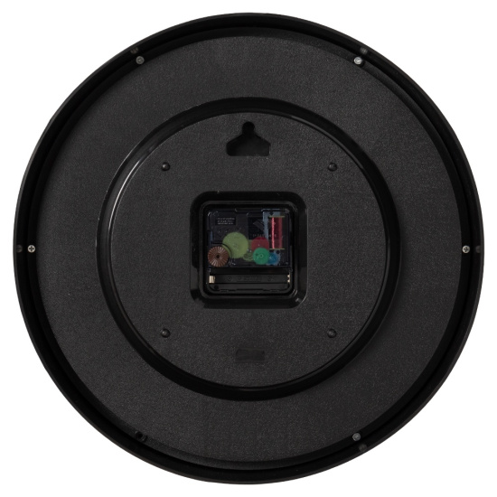 3027-060 (10) Часы настенные круг d=30см, корпус темно-серый "Механика", Рубин