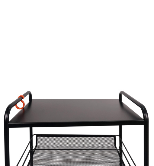 Этажерка "Ладья 34 КС" (черный) 